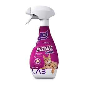 Enzimac Gatos - 500Ml Eliminador De Odores E Manchas