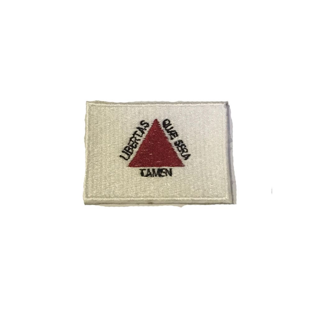 Patche Aplique Bordado Da Bandeira Do Estado De Minas Gerais