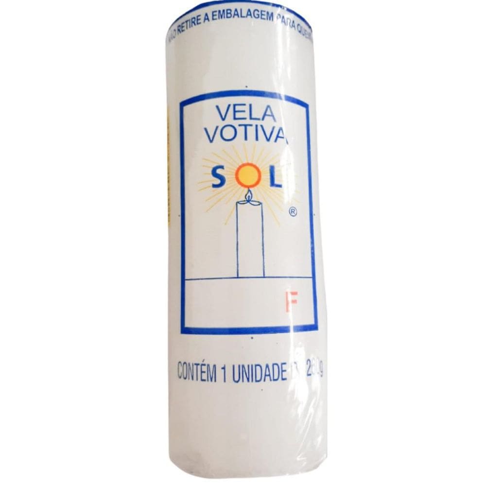 Vela Votiva Fina - 7 Dias - 260 G
