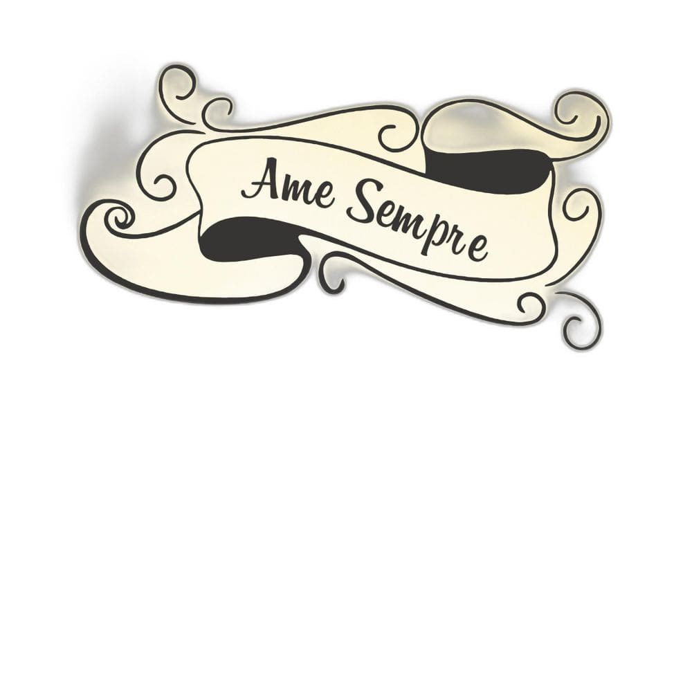 Adesivo Decorativo De Parede Frase Ame Sempre