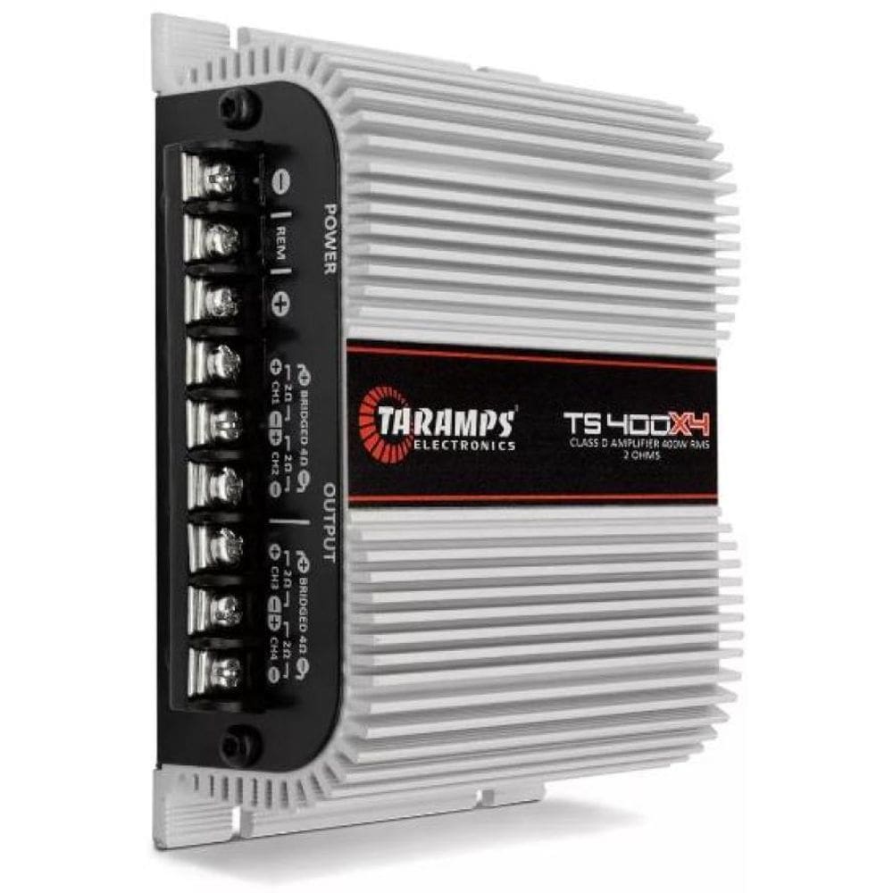 Módulo De Potência Ts400 Taramps 4x100w Rms 2 Ohms Ts 400