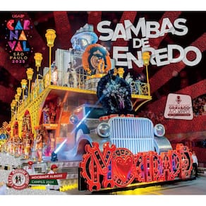 Cd Sambas Enredo Carnaval SP 2025 (Cd Triplo Digipack)