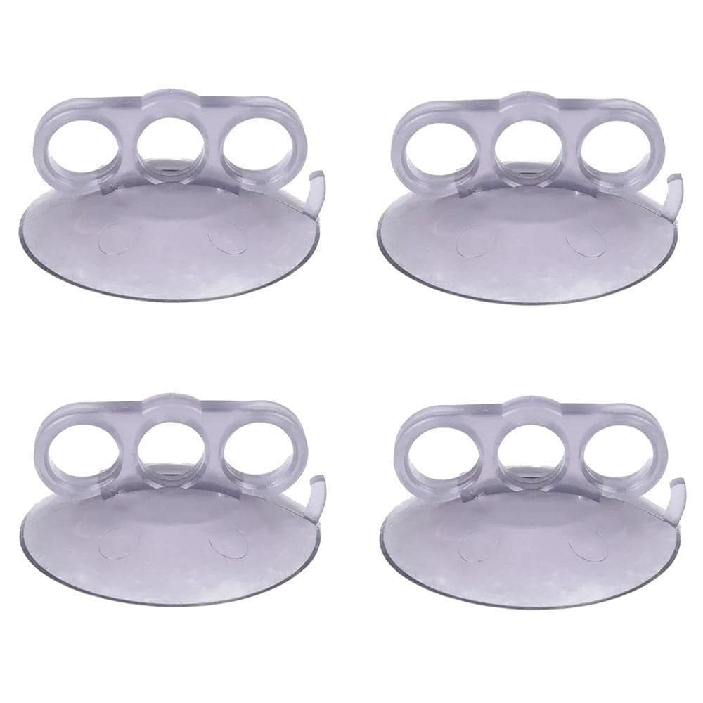 Kit 4 Ventosa Garra 3 Dedos Cristal 110Mm Martelinho De Ouro