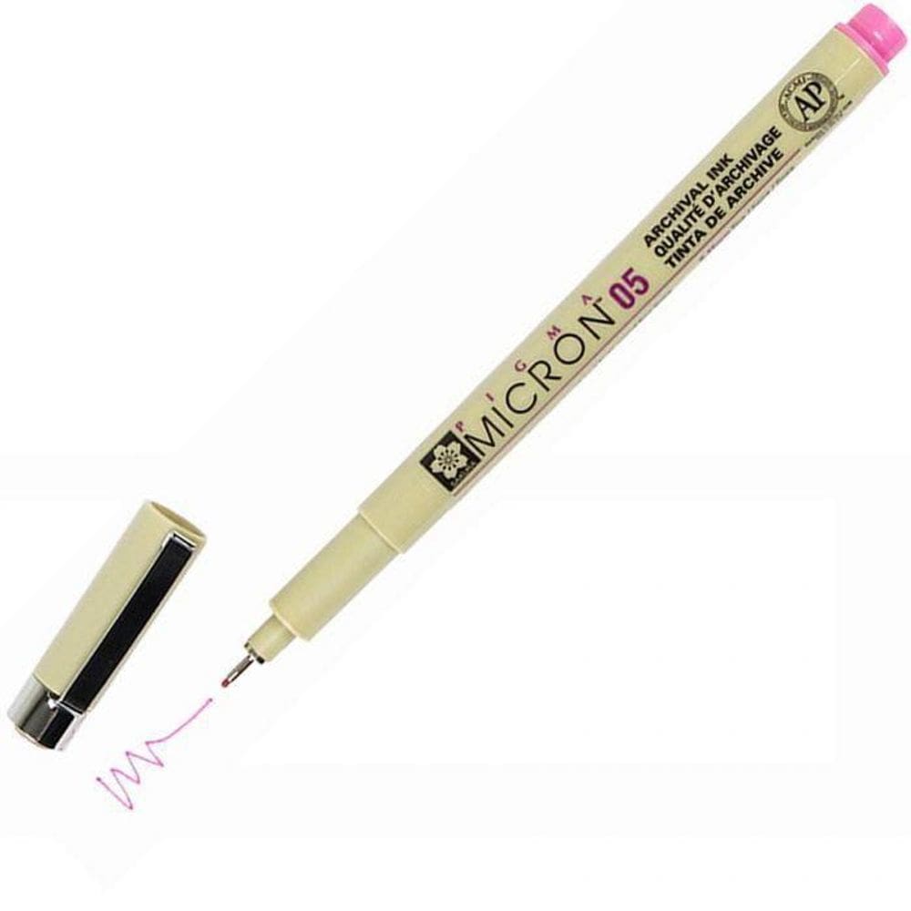 Marcador Tecnico Nankin Pigma 01 Rosa