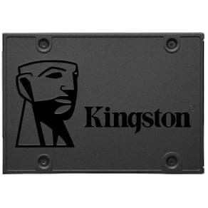 SSD 480GB Kingston SA400S37/480G até 500MB/s Leitura - Preto