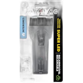 Lanterna Recarregavel Super LED Mini 35 lumens Bivolt