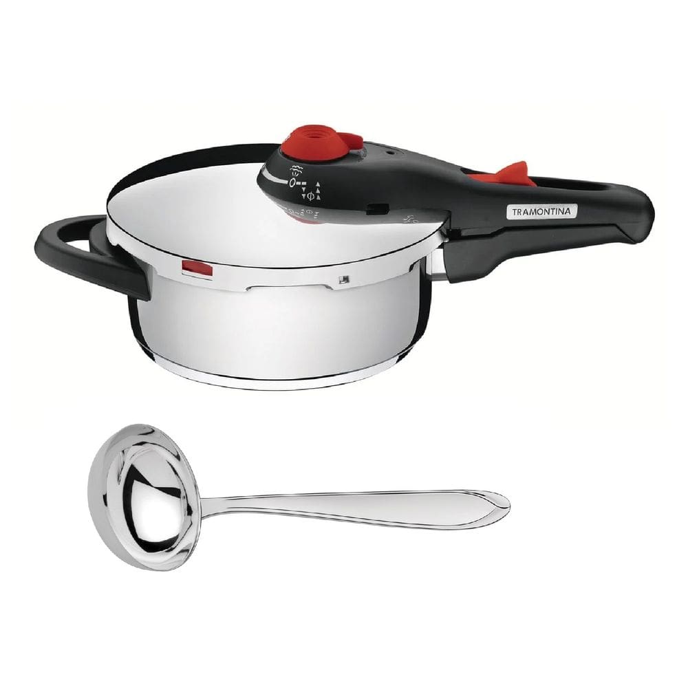 Panela Pressão 3l Solar Concha Laguna 27cm Inox Tramontina