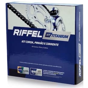 Kit Relação Transmissão Cg 125 Titan Fan Cargo 2014 A 2018