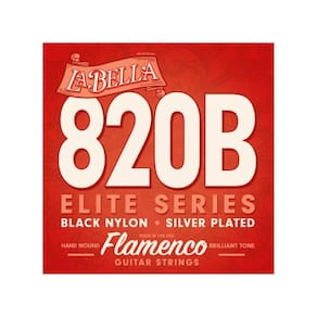 Corda de guitarra La Bella 820B Elite Flamenco Black Nylon