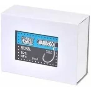 Anzol Maruseigo Nickel Marine Sports Nº 12 Caixa 100 Peças
