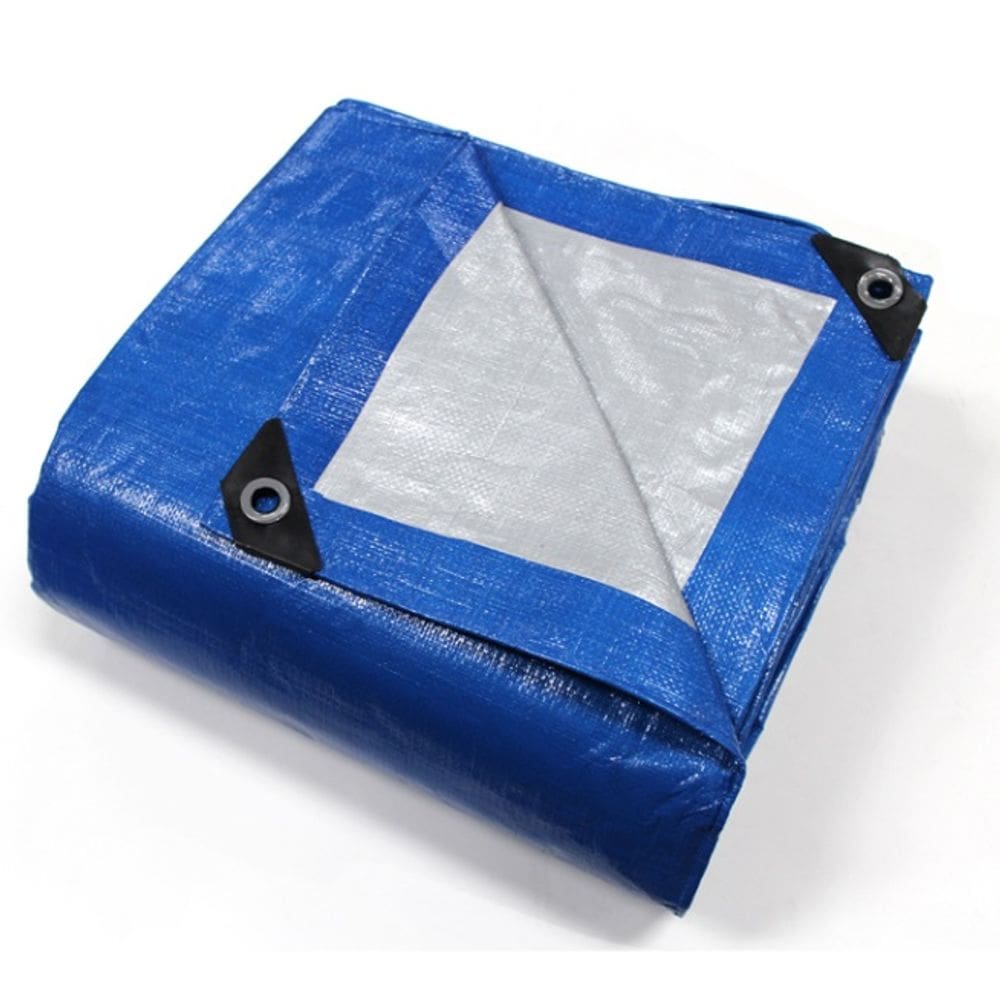 Lona Loneiro 300 Micras - Azul/Branco - Impermeável