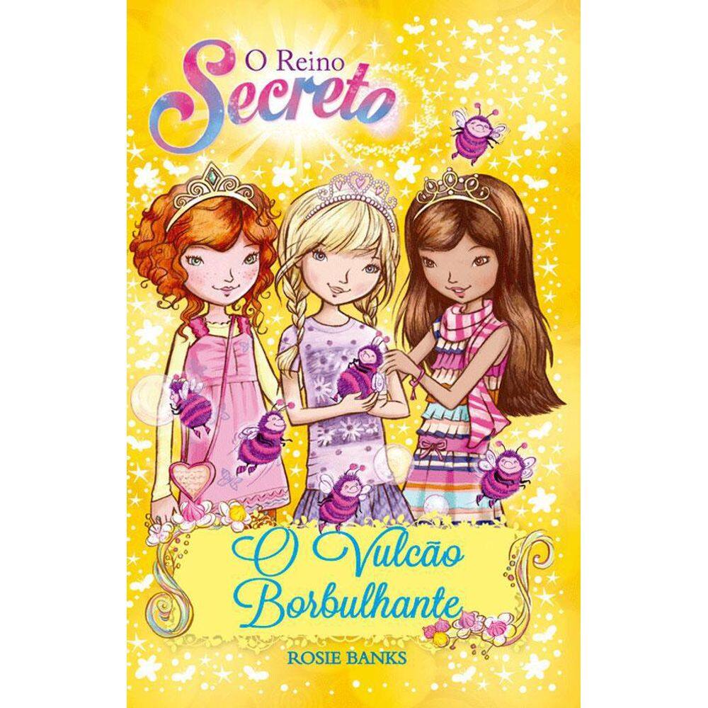 Livro O Reino Secreto 7 O Vulcão Borbulhante
