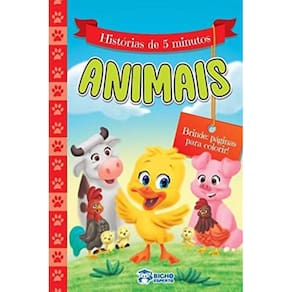 Livro Histórias De 5 Minutos Animais - Bicho Esperto