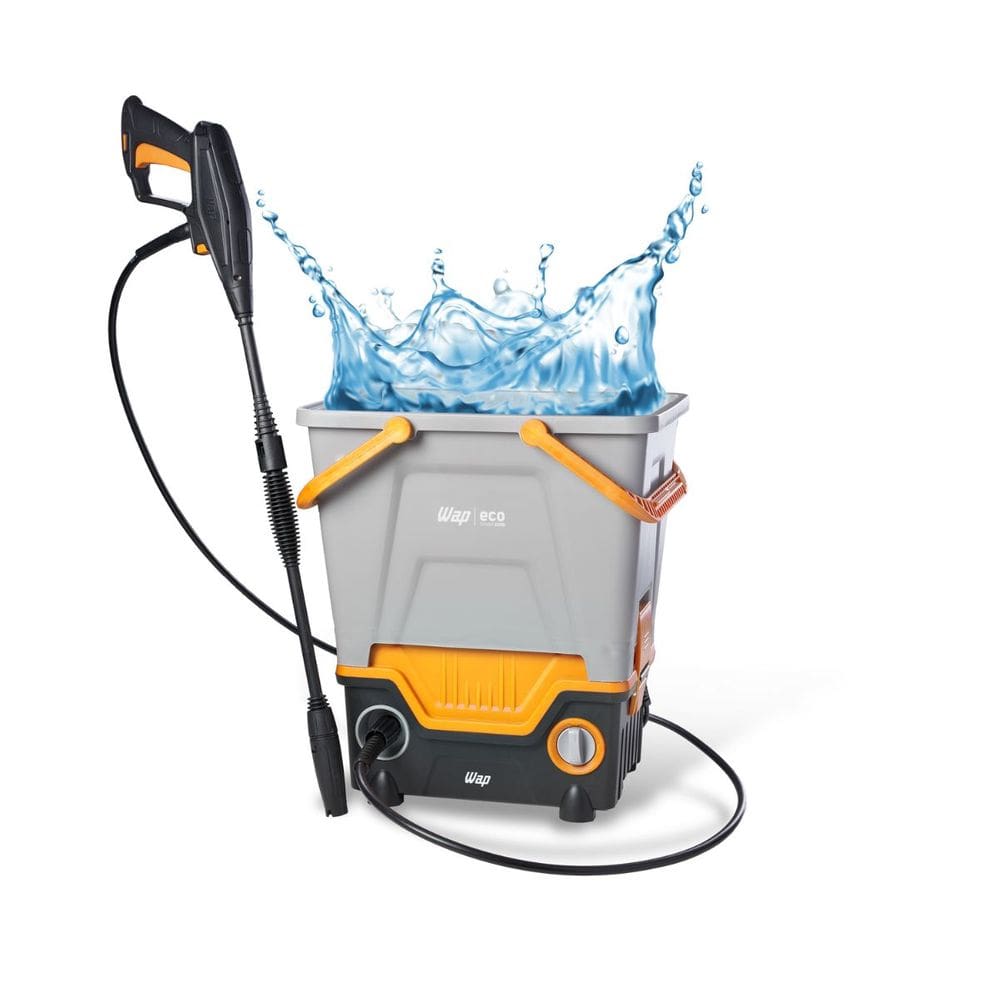 Lavadora de Alta Pressão Wap Eco Smart 2200 Potência 1750w 1700 Psi Balde 23L Água Reúso Wap
