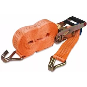 Catraca Cinta Fita Amarrar Carga 3 três Ton 8m 50mm Gancho J