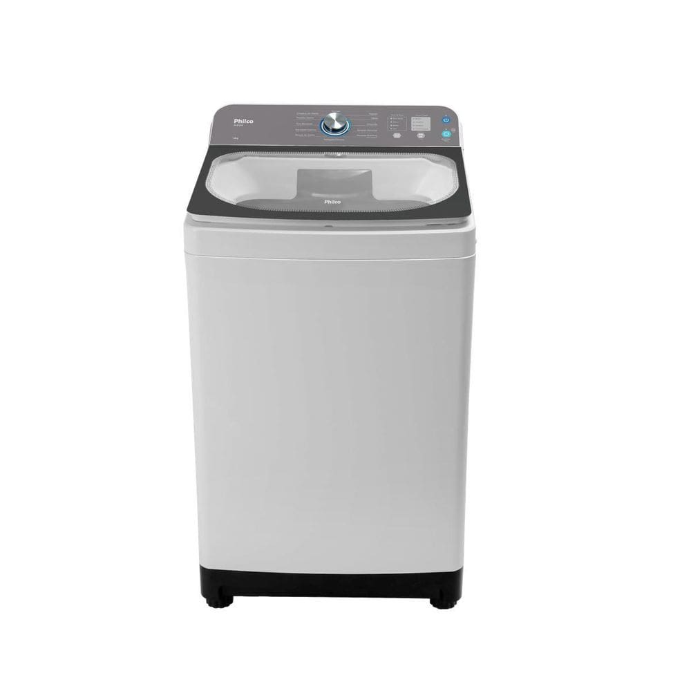 Máquina de Lavar Philco Plr14a 14kg 12 Tipos de Lavagem Branca