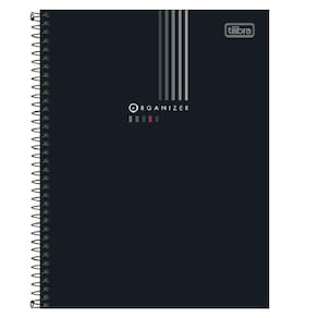 Caderno Colegial Tilibra Organizer Pautado 80 Folhas