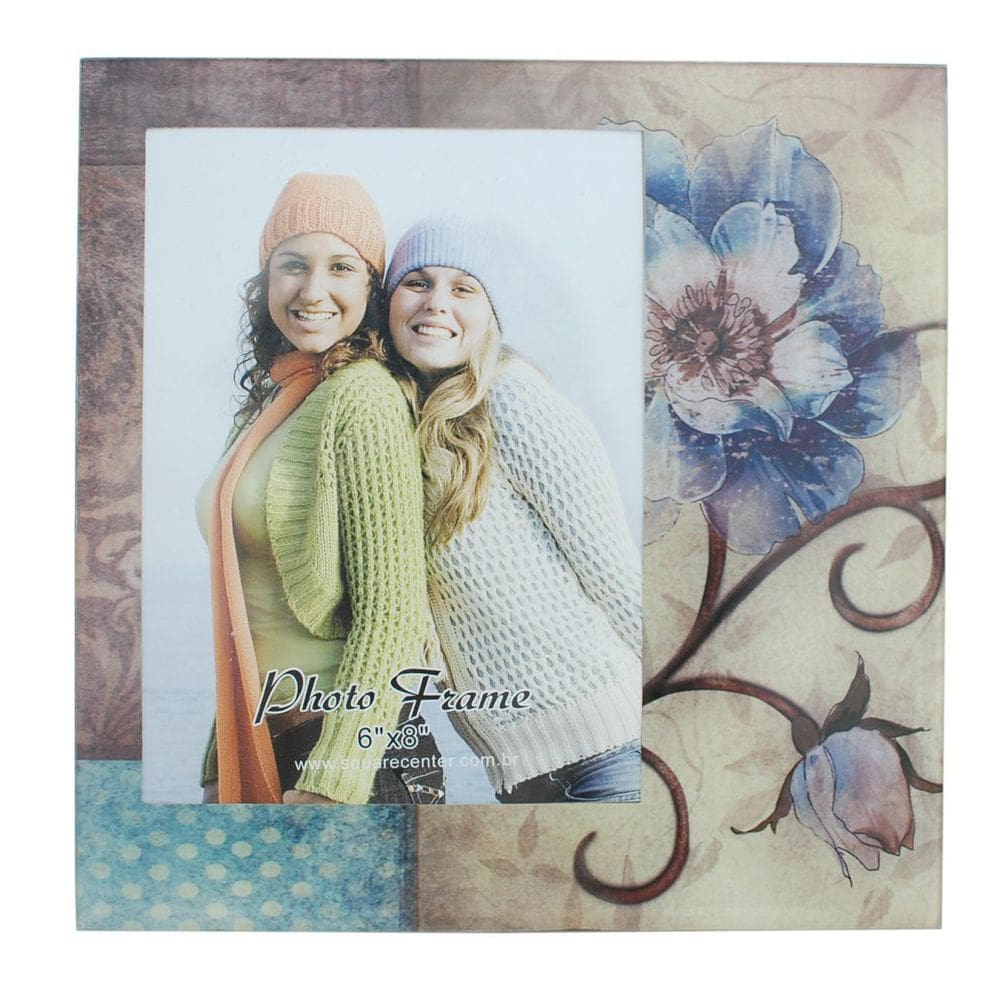 Porta Retrato 15X21 Pf-224-6 Azul - Square