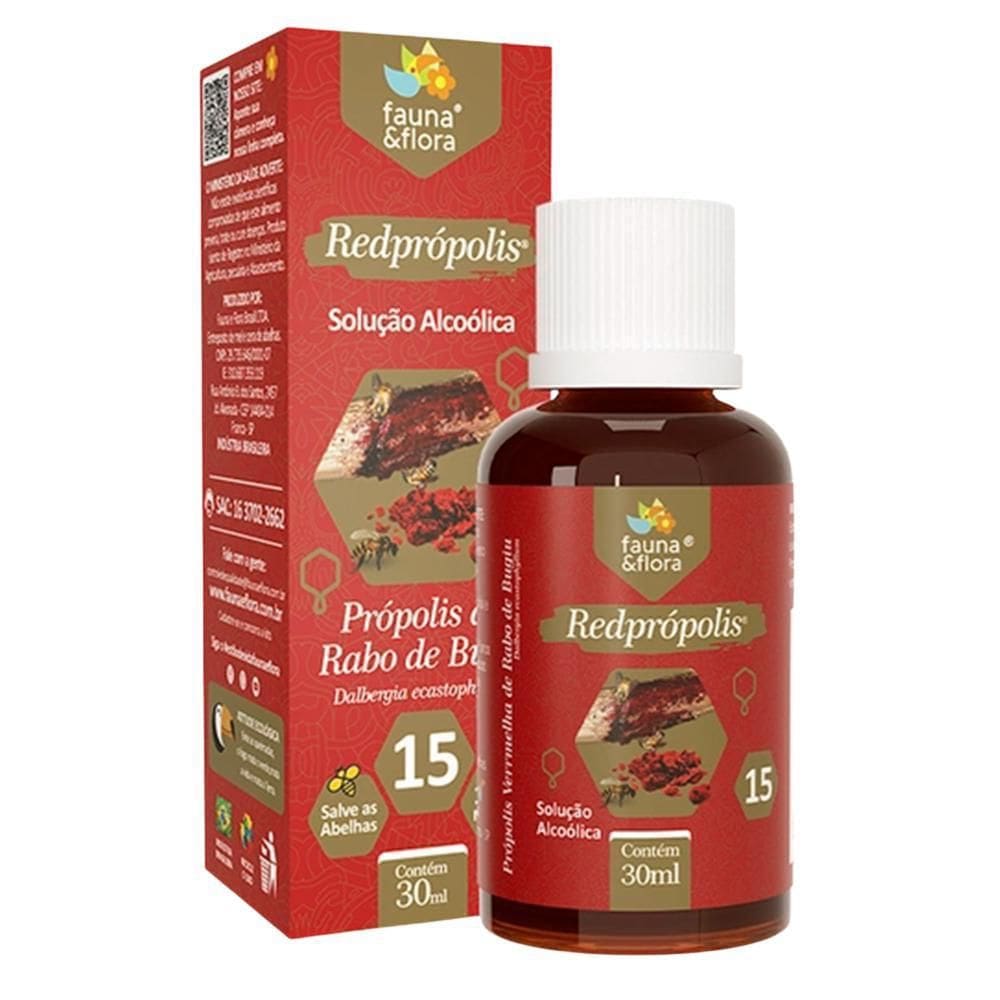 Redprópolis Solução Alcoolica 15% 30Ml