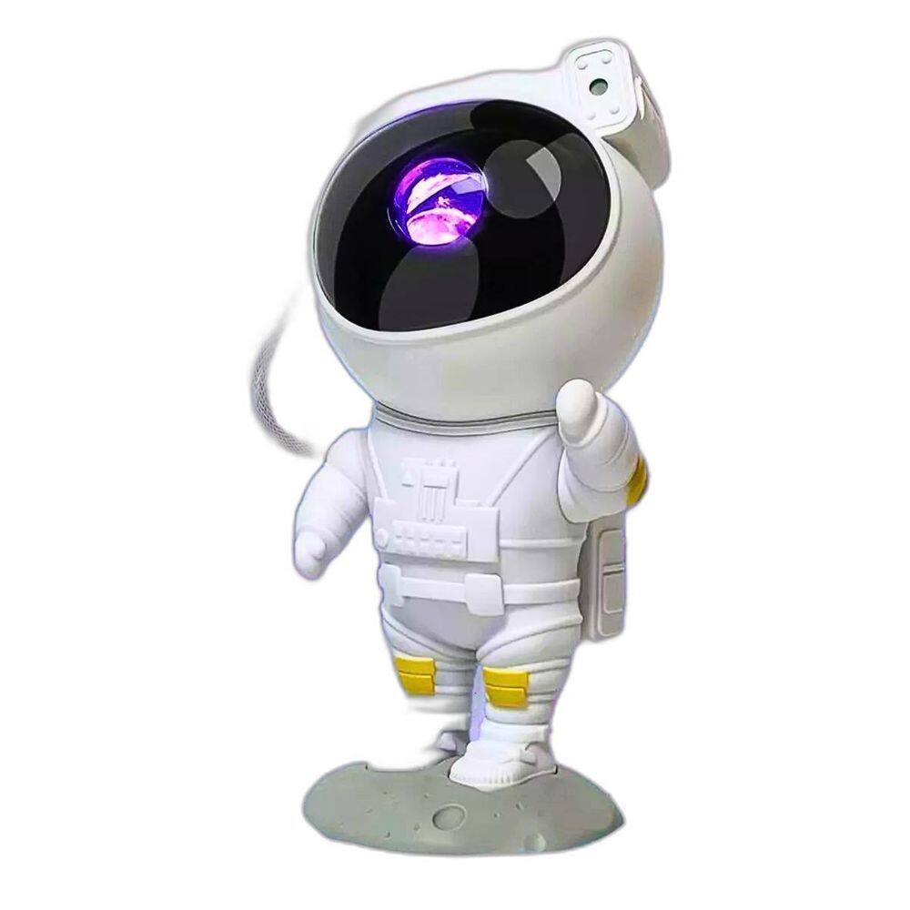 Luz Noturna De Projetor Estrelas Galaxia Nebulosa Astronauta