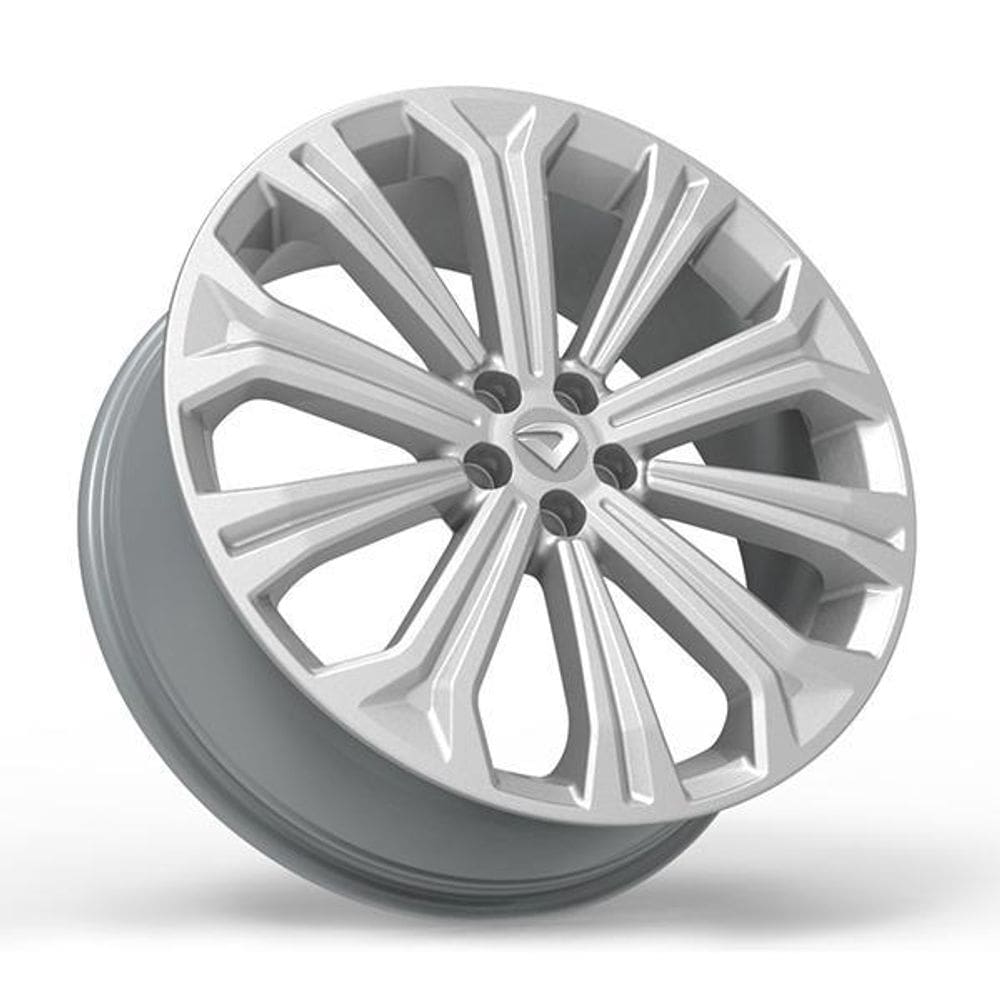 Roda Atlanta 20X7,5 5X114,3Mm Et45 Prata Brilhante