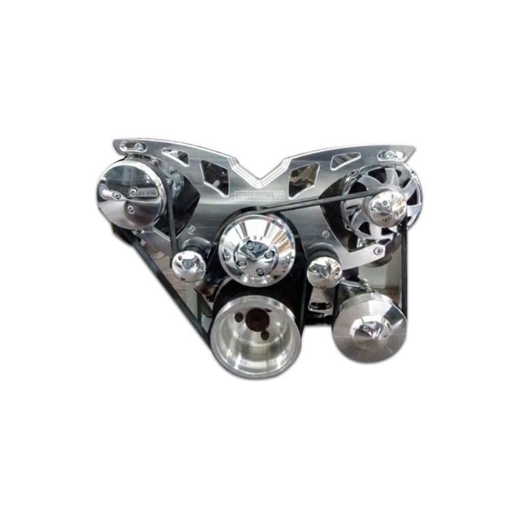 Kit De Polias Billet Serpentine V8 Chevrolet Gm454