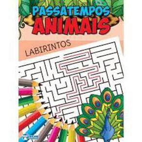Livro Passatempos Animais - Labirintos