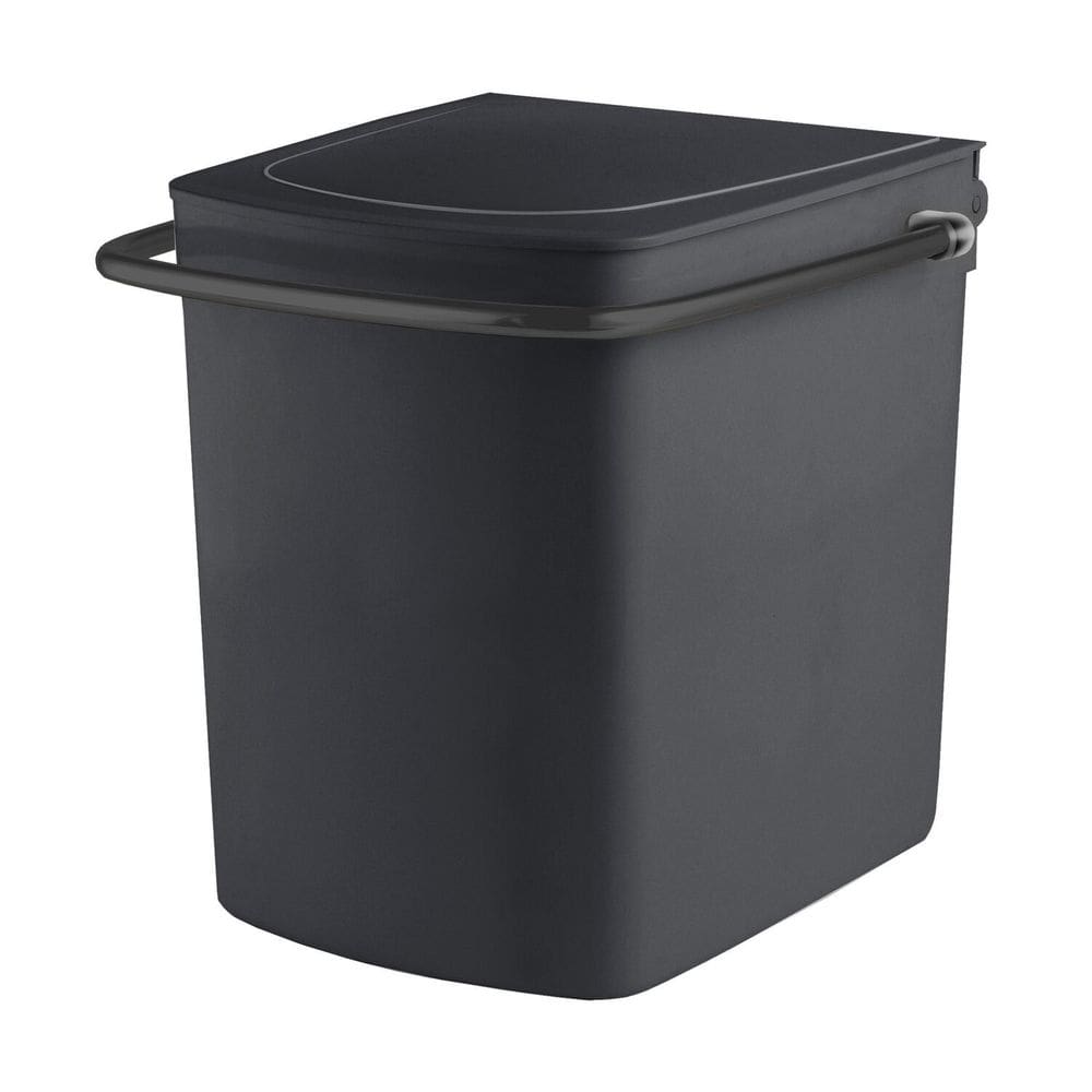 Lixeira para Banheiro com Alça Curta - 118 Preto