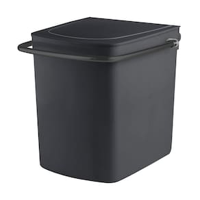 Lixeira para Banheiro com Alça Curta - 118 Preto