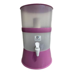 Bebedouro Filtro De Água Compacto 7,5L Casa Escritório Rosa
