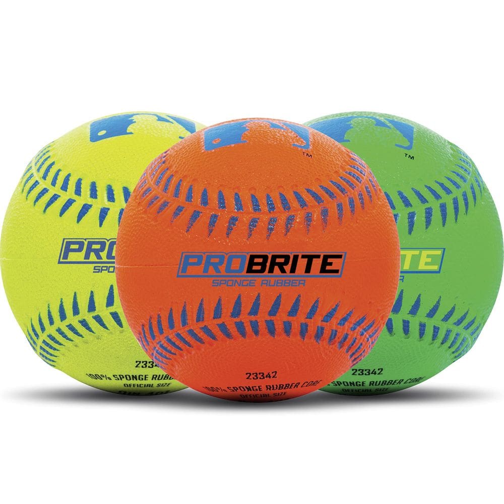 Teeball Franklin Sports Pro Brite Neon Rubber MLB Youth