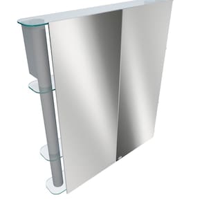 Espelheira -slip Ii Silver 64,0cm X 62,0cm X 11,0cm Silver