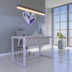 Mesa Madeira 1340 Cm X 600cm M134/60p25tub Cinza/Lilás