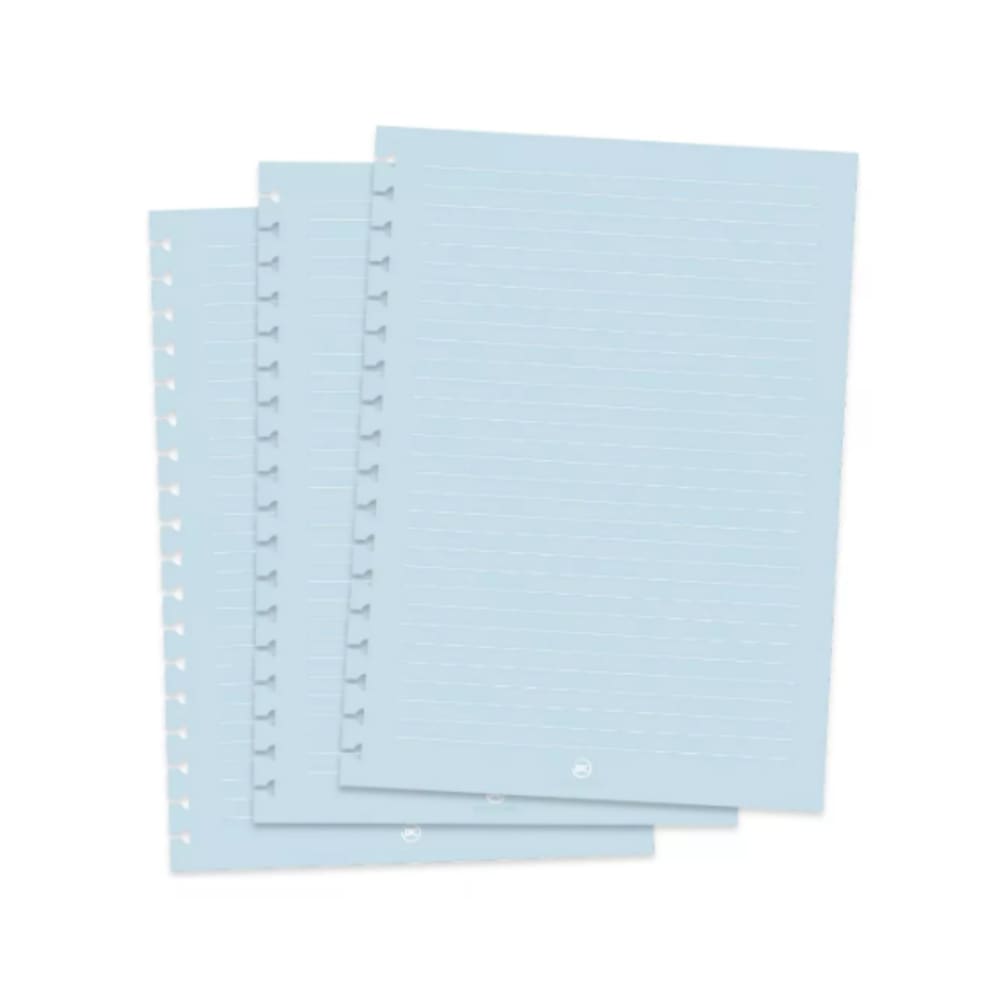 Refil Caderno Smart Universitário c/ 48 Folhas DAC - Azul