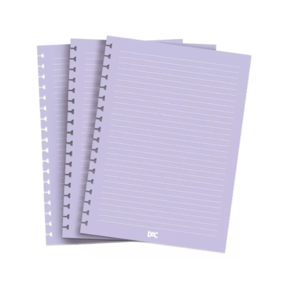 Refil Caderno Smart Universitário c/ 48 Folhas DAC - Lilás