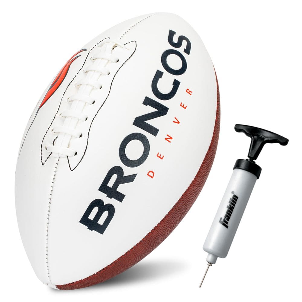 Autógrafo de Futebol Franklin Sports NFL Denver Broncos