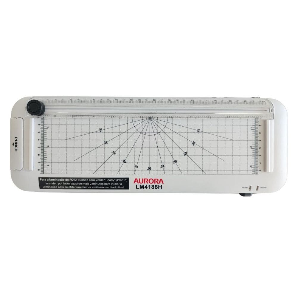 Plastificadora A4 Laminador Refilador Perfurador Aurora 220V