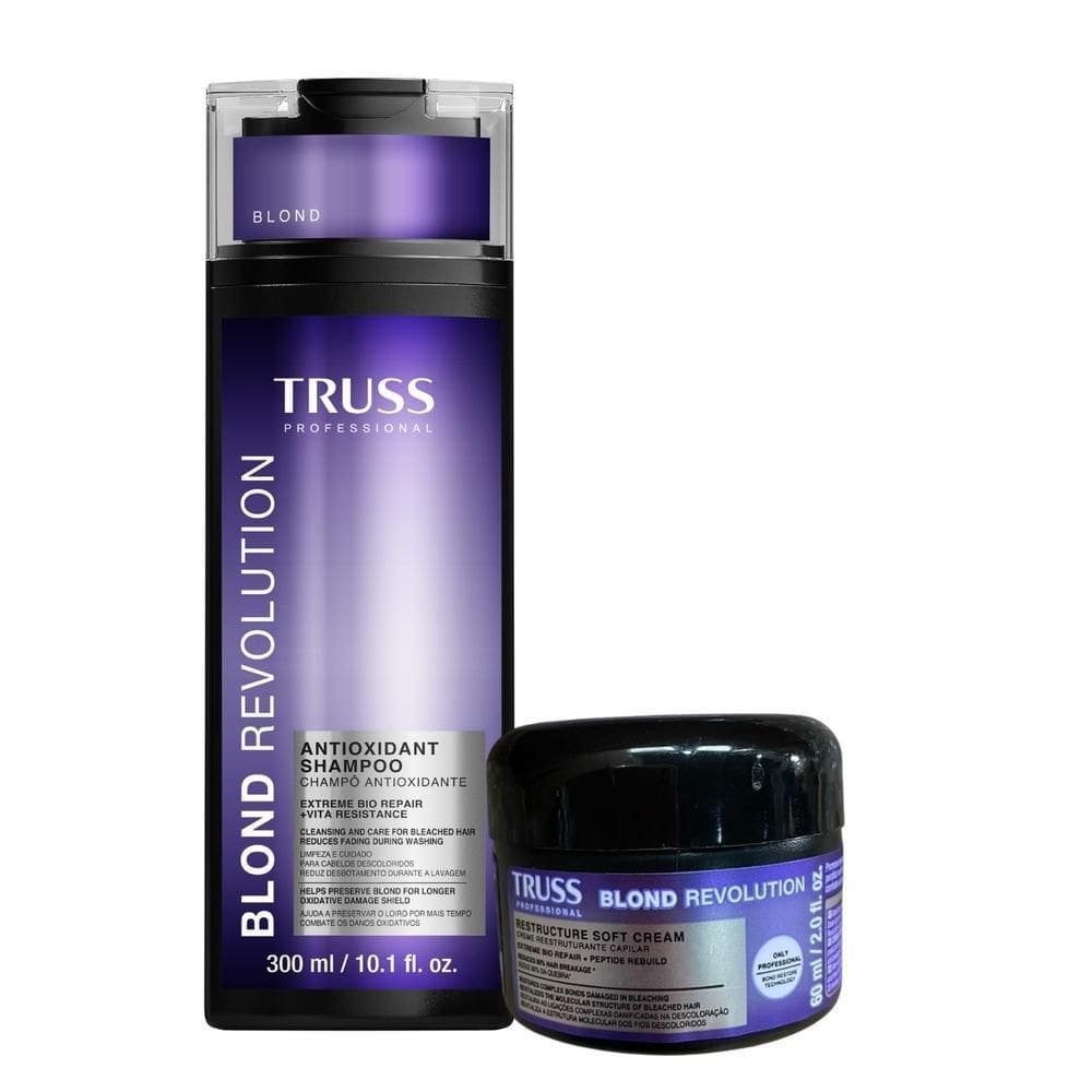 Truss Blond Revolution Kit Shampoo E Máscara Miniatura