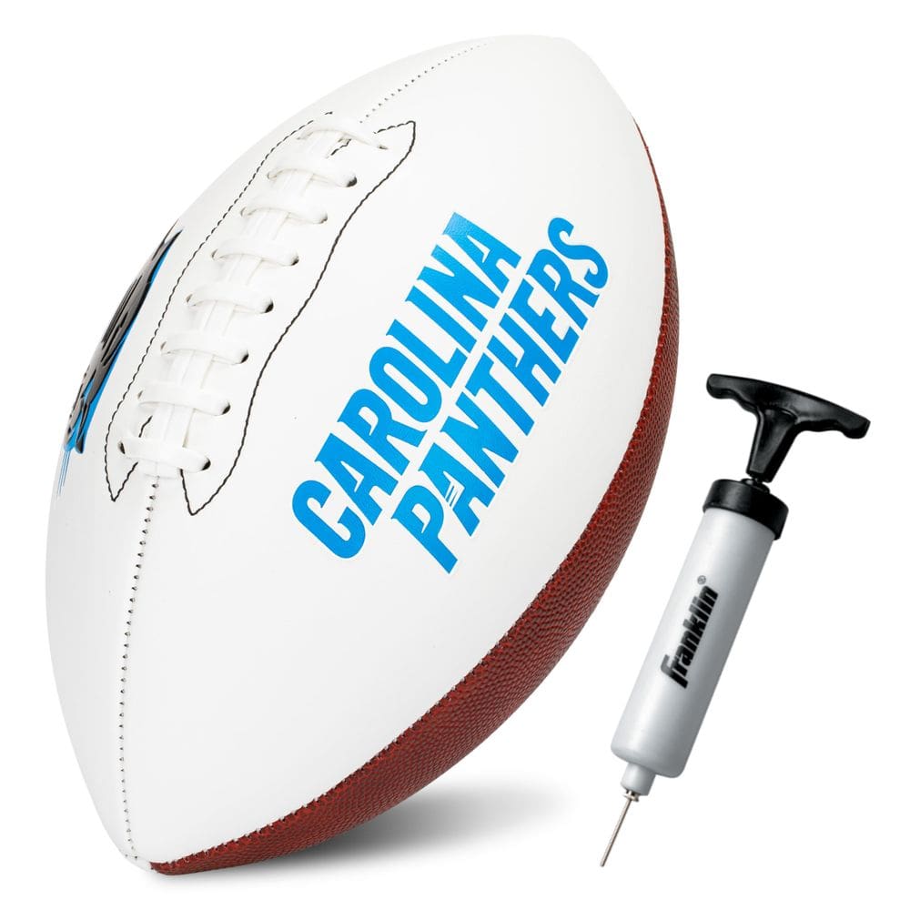 Futebol Franklin Sports NFL Carolina Panthers Autógrafo