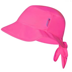 Chapéu VIseira Praia Infantil Proteção UV Pink Tip Top