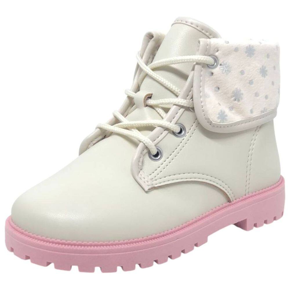 Bota Coturno Infantil Menina Casual Moderna Molekinha
