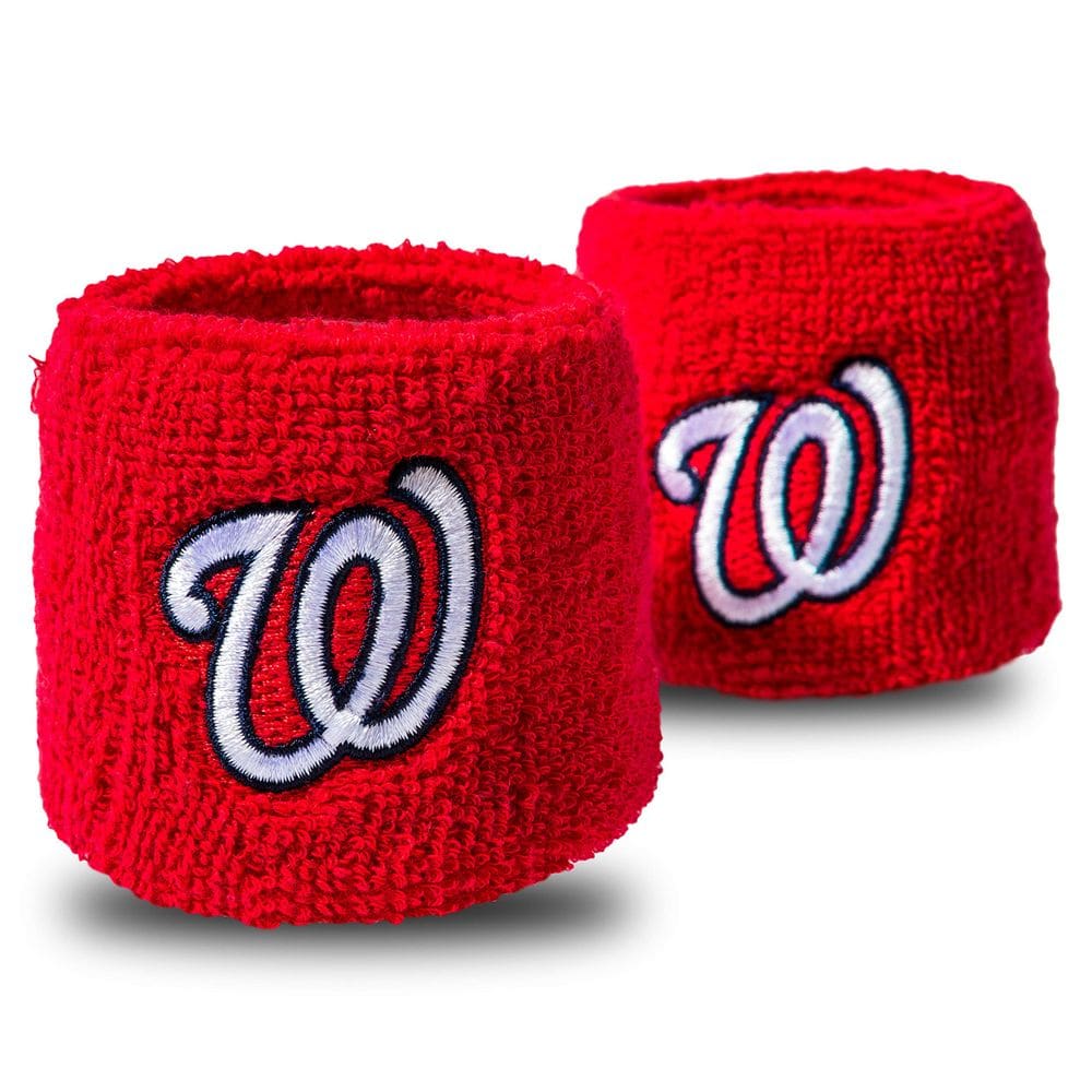 Pulseiras de suor Franklin Sports com logotipo MLB unissex para adultos