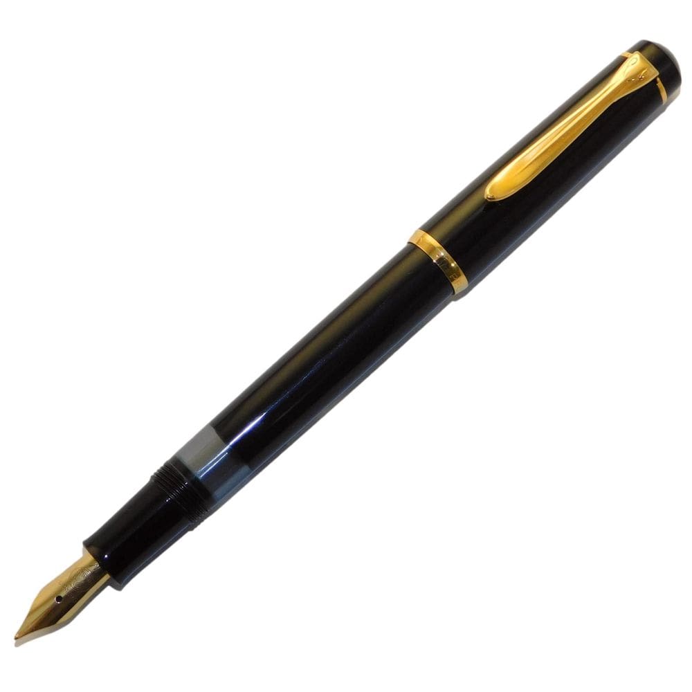 Caneta Tinteiro Pelikan M150 West Germany Preto Gt Nos