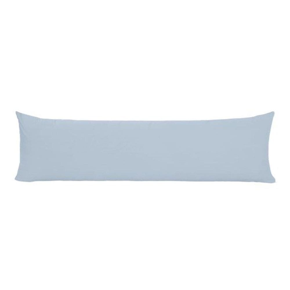 Fronha Avulsa Poliéster Hug Colors 40X130Cm Azulclaro Lavive
