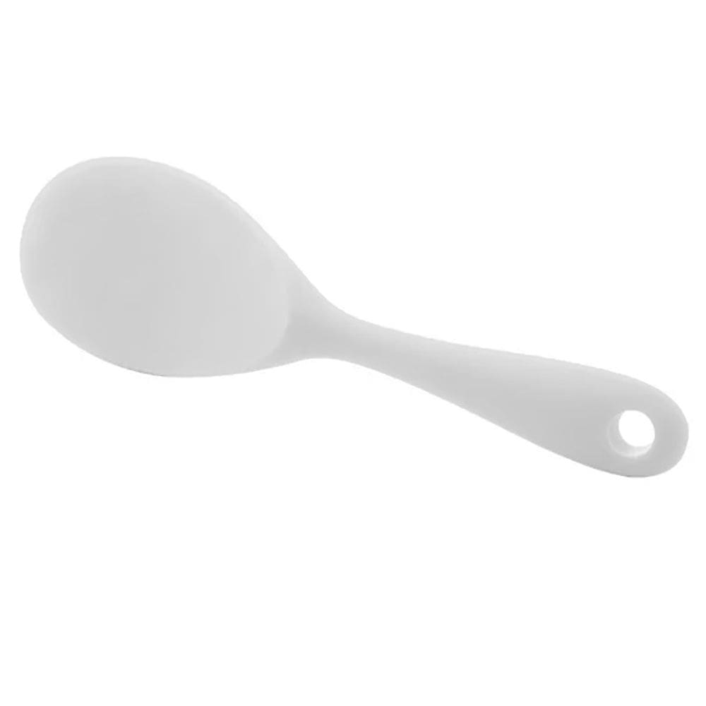 Colher de Arroz Silicone 22,5cm Cinza Claro SLCN-030FN- Hauskraft