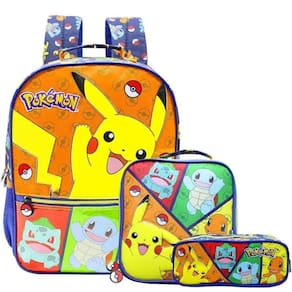 Kit Mochila De Costas Lancheira E Estojo Pokémon Xeryus