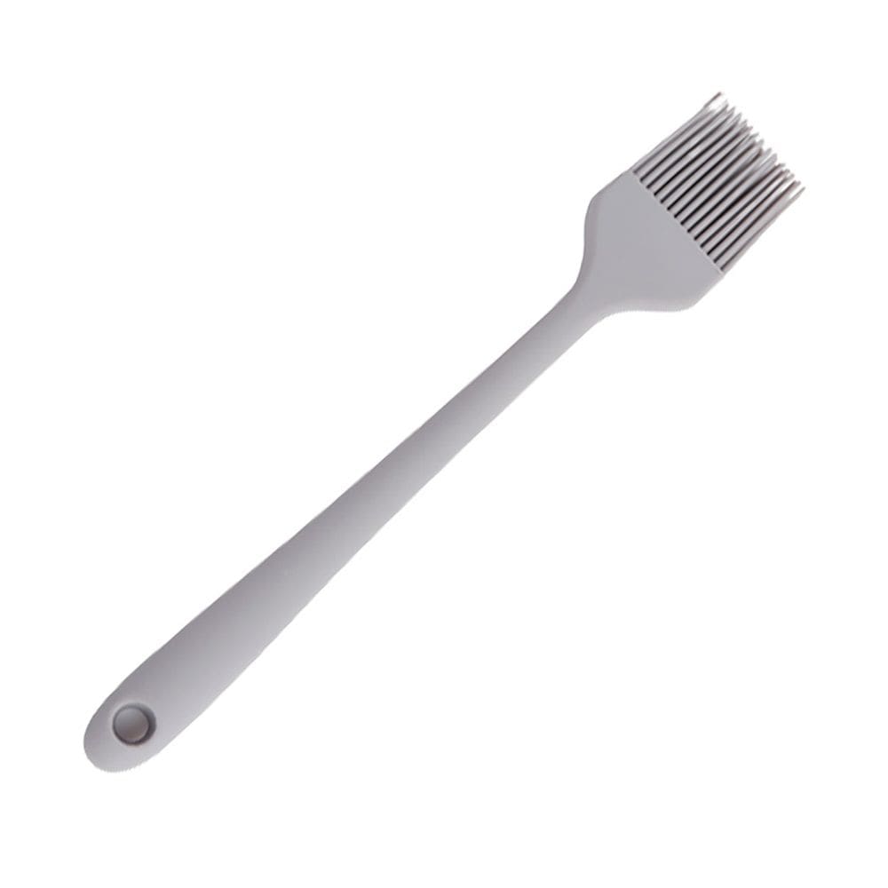 Pincel Culinário Silicone 20,5cm Cinza Claro UTEN-303FN - Hauskraft