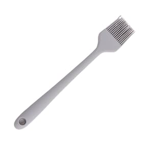 Pincel Culinário Silicone 20,5cm Cinza Claro UTEN-303FN - Hauskraft