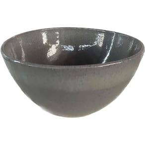 Bowl Cerâmica Grande 1,8L Cinza MB21 - Etilux