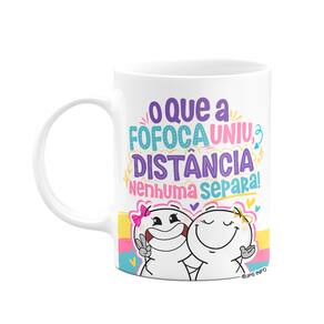 Caneca Funny Amizade - O que a fofoca uniu...
